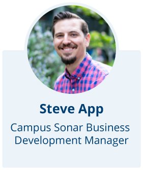 Steve App, Campus Sonar Business Development Manager